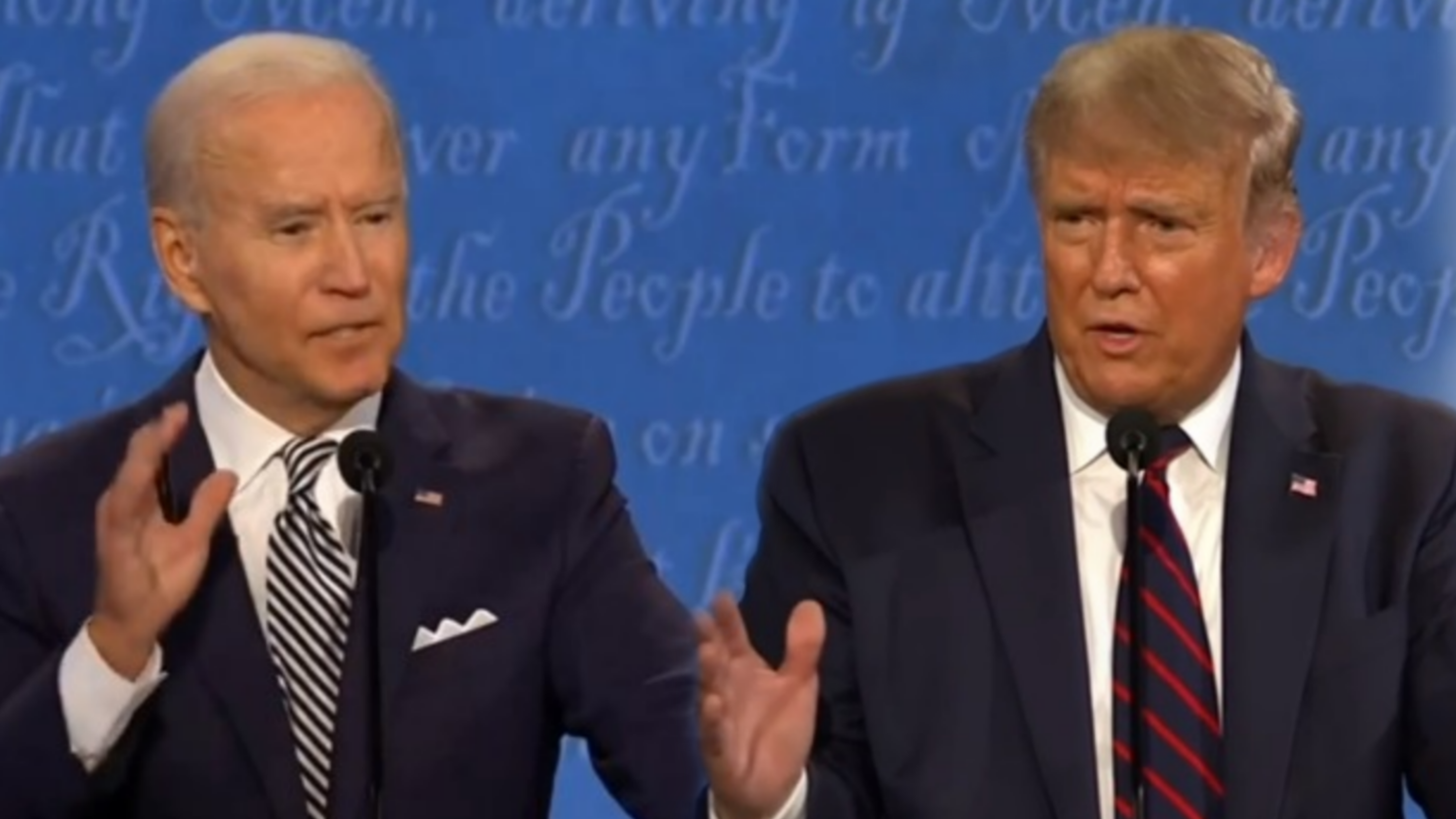 Primer debate presidencial entre Trump y Biden Alinstante RD